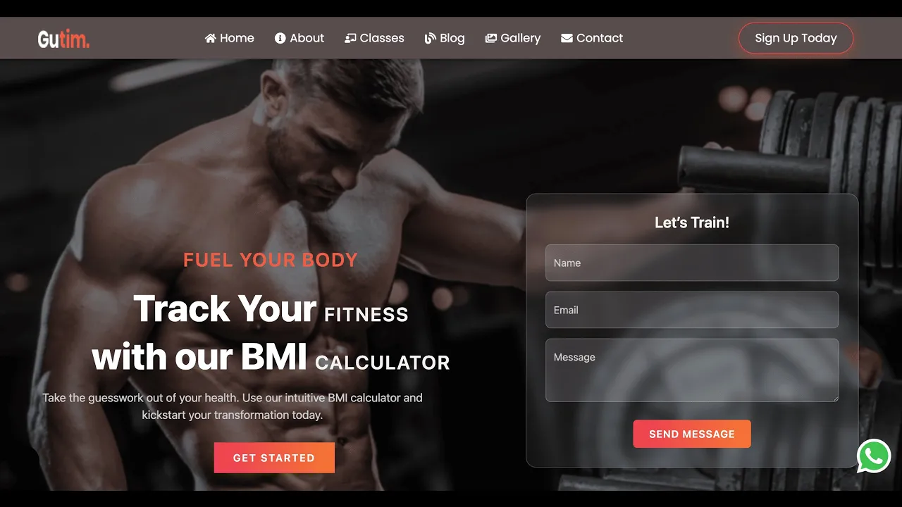 gym management system website