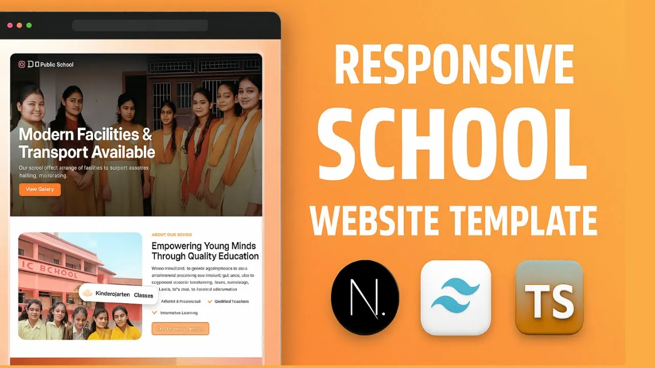 school website source code