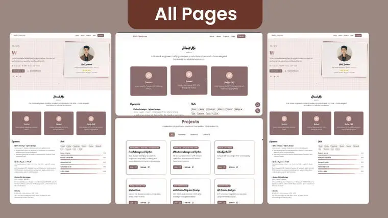animated portfolio website framer motion